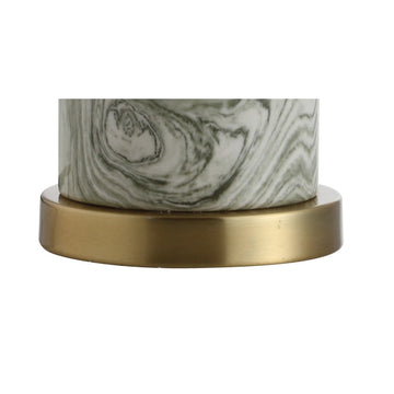 Swirl 20.5" Ceramic LED Table Lamp - JONATHAN Y